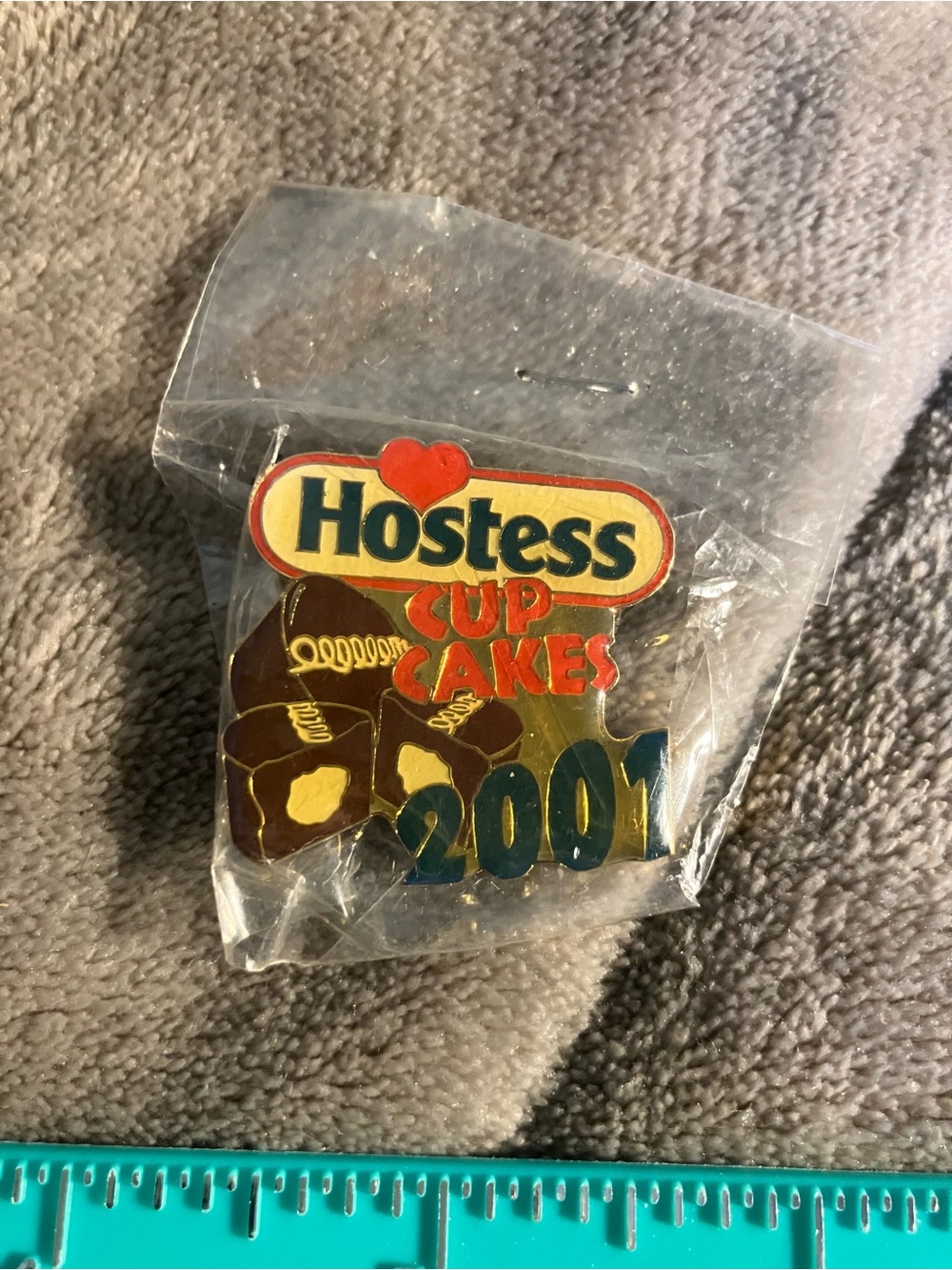 Vintage Hostess Cup Cakes 2001 Promotional Pin Cupcakes Advertising